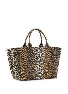 ganni handbag woman shopper xxl print a5822 943