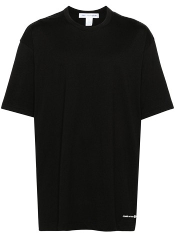 comme des garcons camiseta hombre mens t-shirt knit fmt021 black