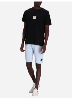 c.p.company short pant man light fleece utility shorts 16cmsb021a002246g 806