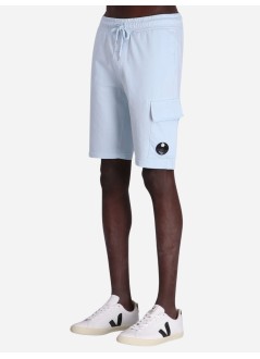 c.p.company short pant man light fleece utility shorts 16cmsb021a002246g 806