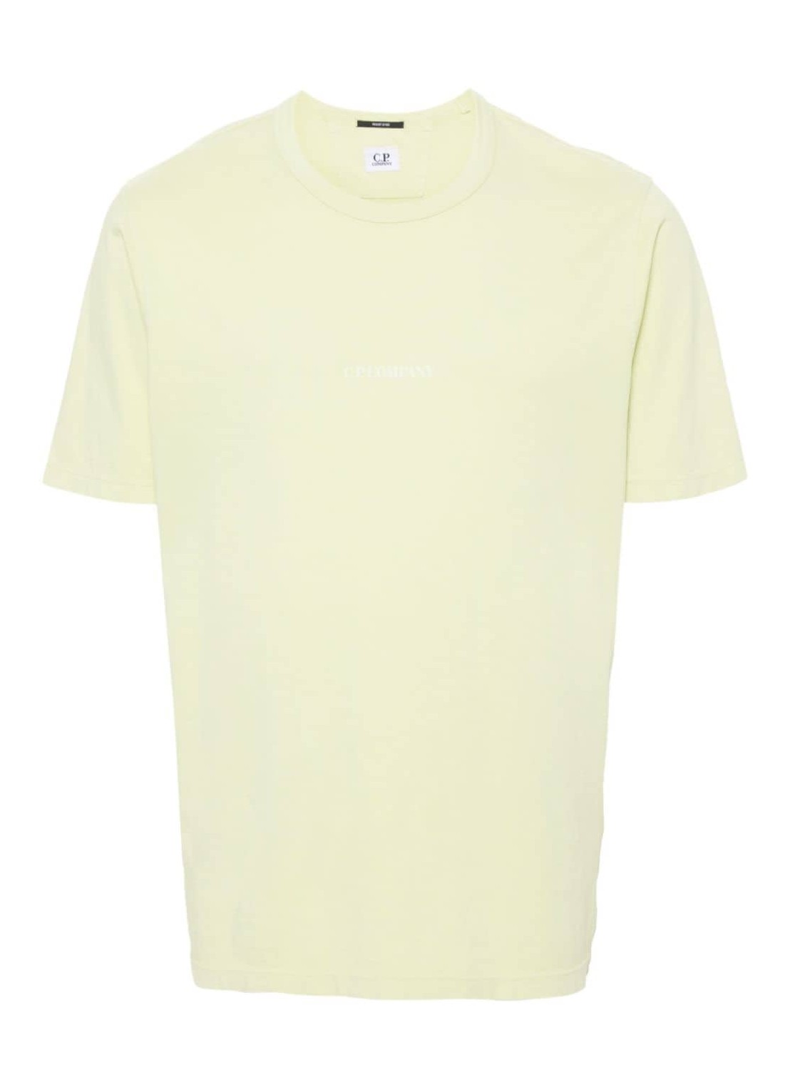 Camiseta c.p.company t-shirt man 24/1 jersey resist dyed logo t-shirt 16cmts085a005431r 613 talla L
