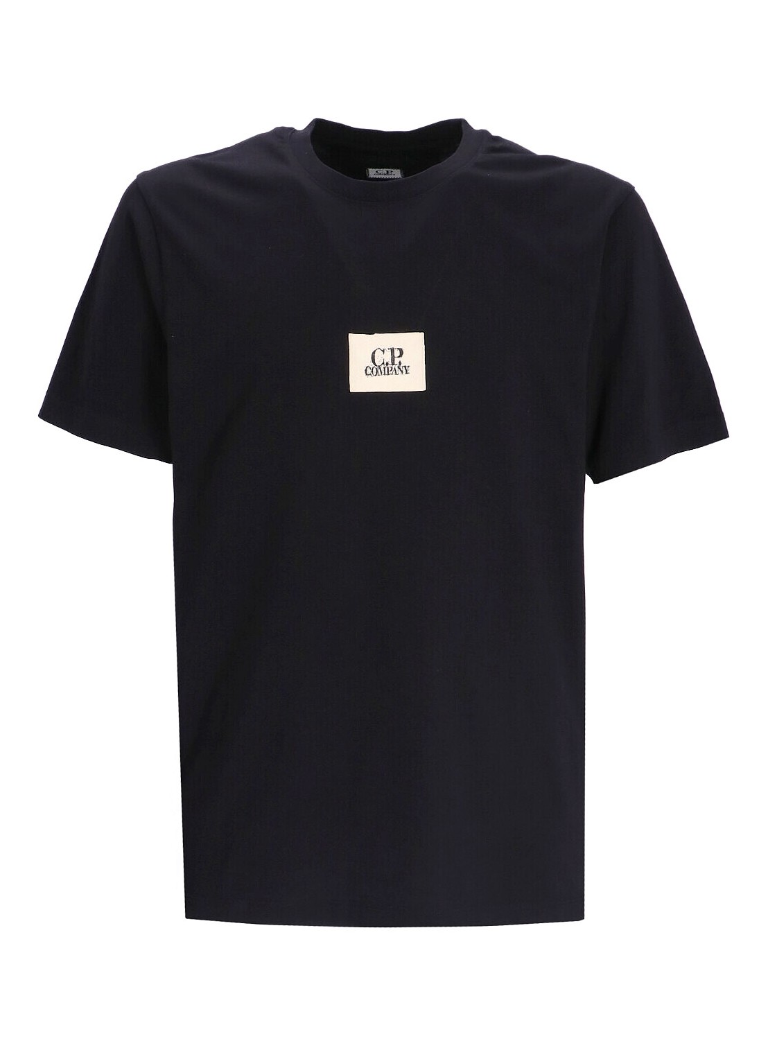 Camiseta c.p.company t-shirt man 30/1 jersey logo t-shirt 16cmts142a006586w 999 talla negro
 