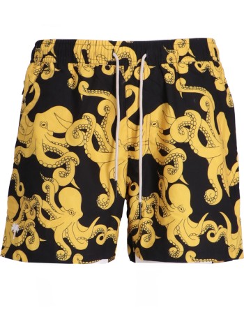 Black Octo Swim Shorts