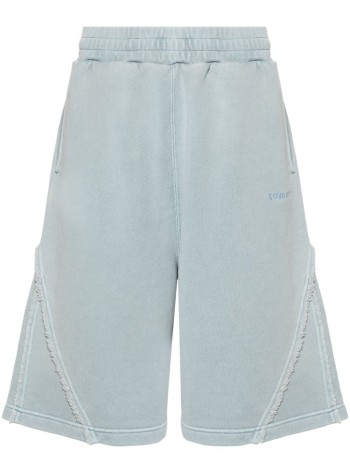a-cold-wall* short pant man cubist sweatshort acwmb273 faded teal fdtl