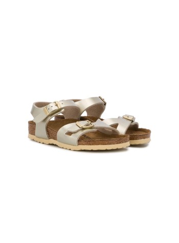 birkenstock sandalia hombre rio kids bf 1027418 graceful pearl white