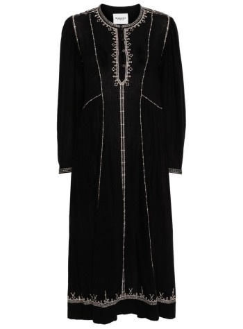 isabel marant vestido mujer pippa-gc 24pro0314fab1j09e 01bk