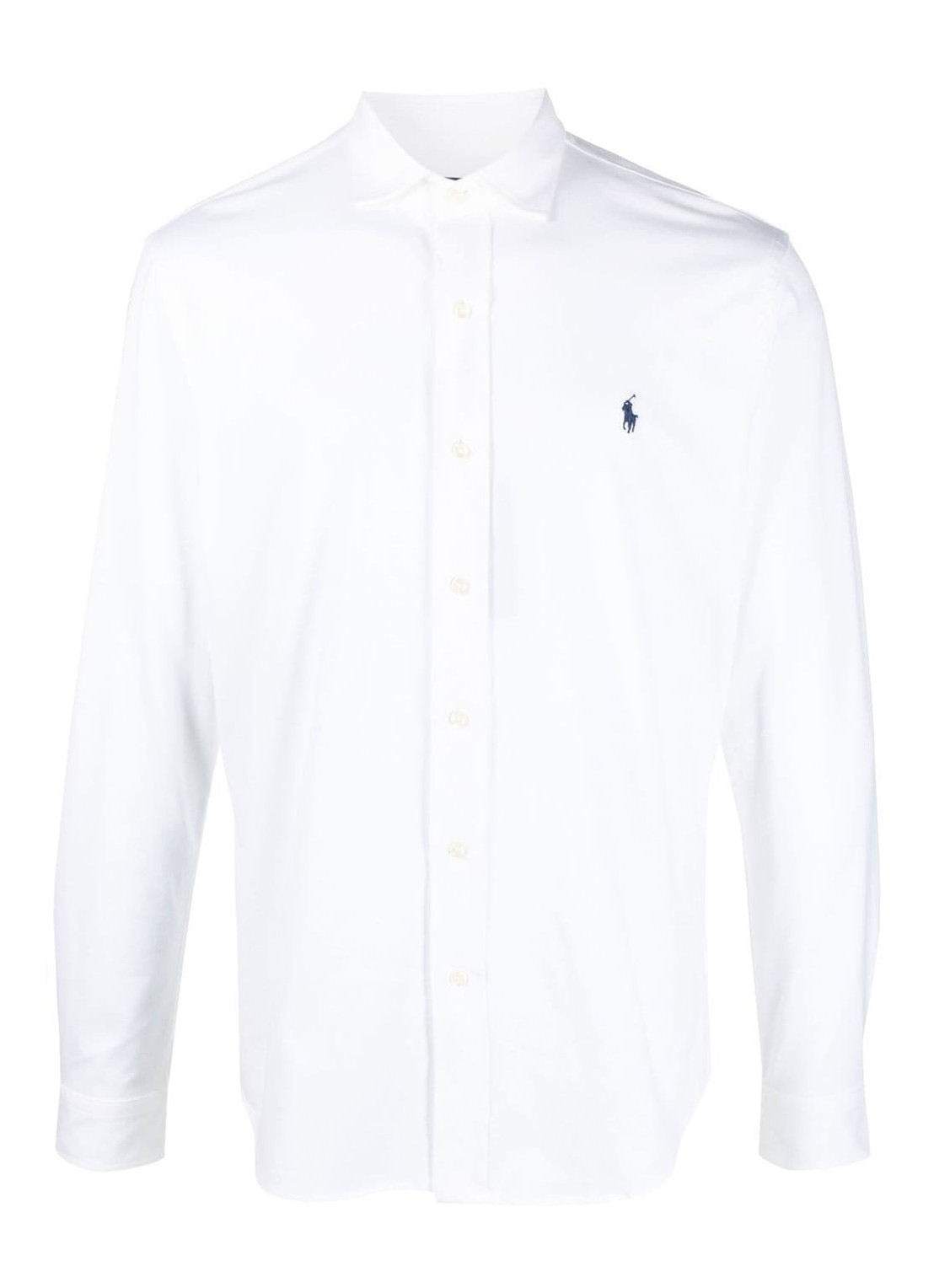 Camiseria polo ralph lauren shirt man lsfbestatem1-long sleeve-sport shirt 710899386001 white c7998 
