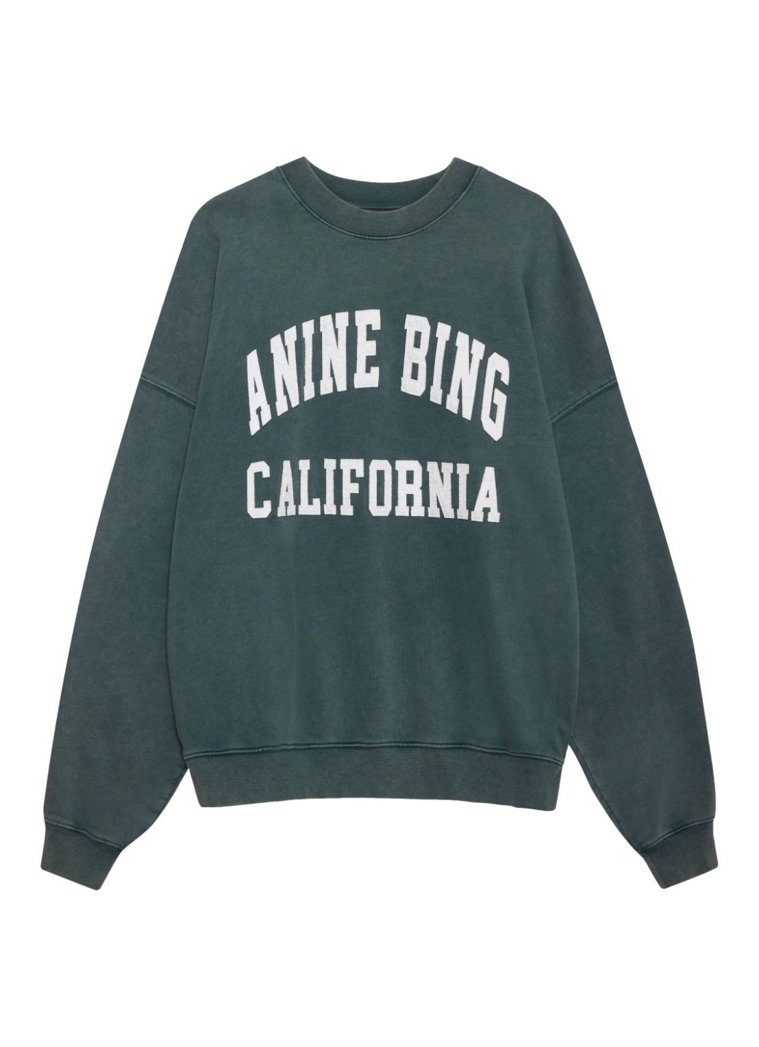Sudadera anine bing sweater woman miles sweatshirt anine bing a0810025310 green talla L
 