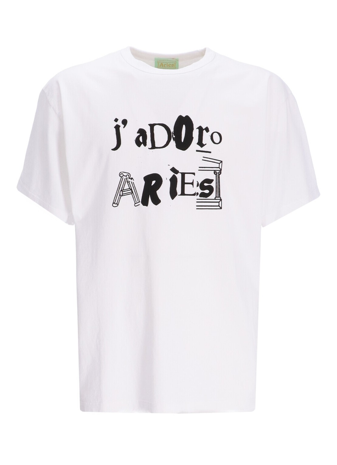 Camiseta aries t-shirt manj'adoro aries ransom ss tee - suar60019 wht talla blanco
 