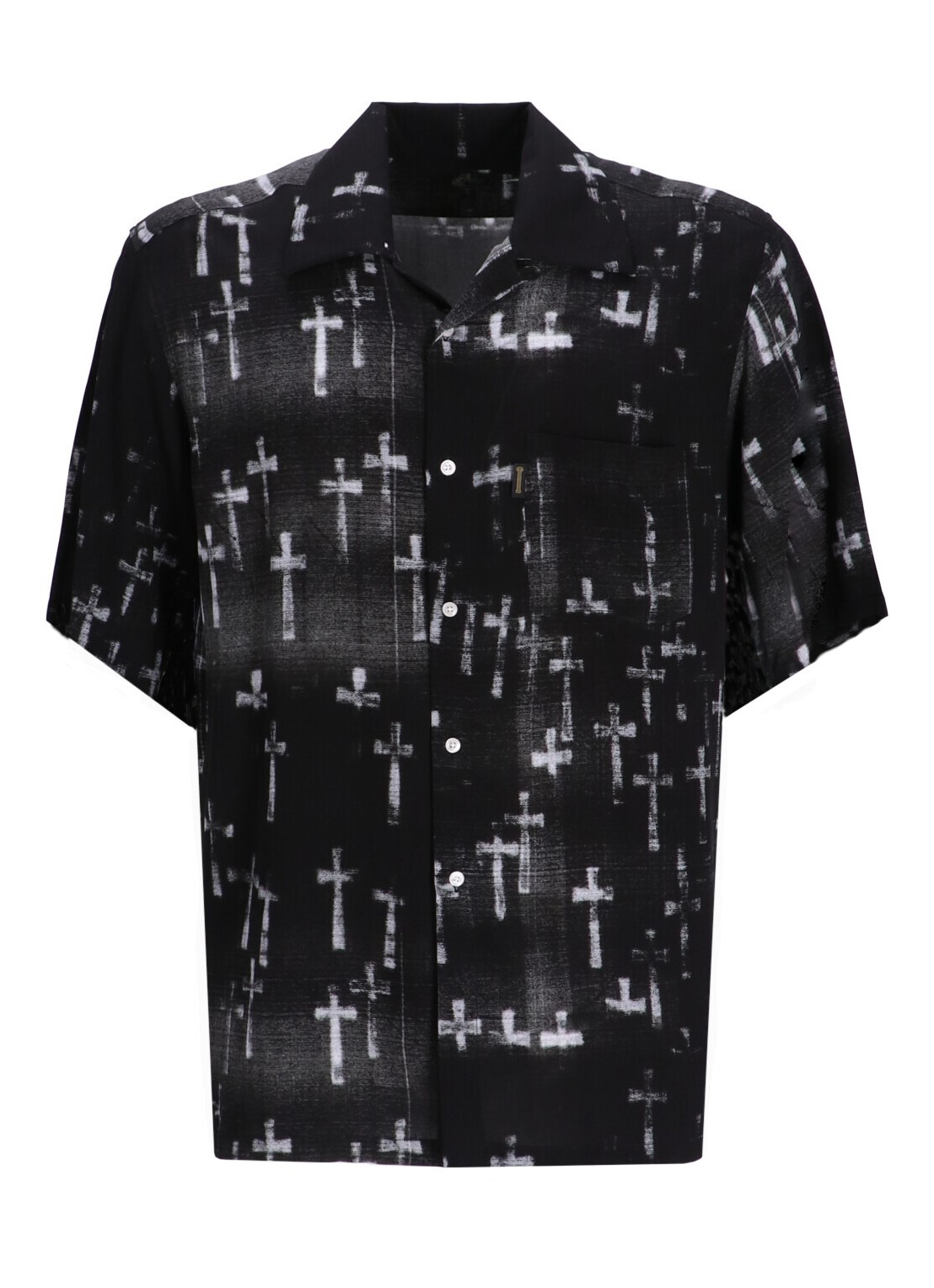 Camiseria aries shirt mangraveyard hawaiian shirt - suar40100x blk talla L
 