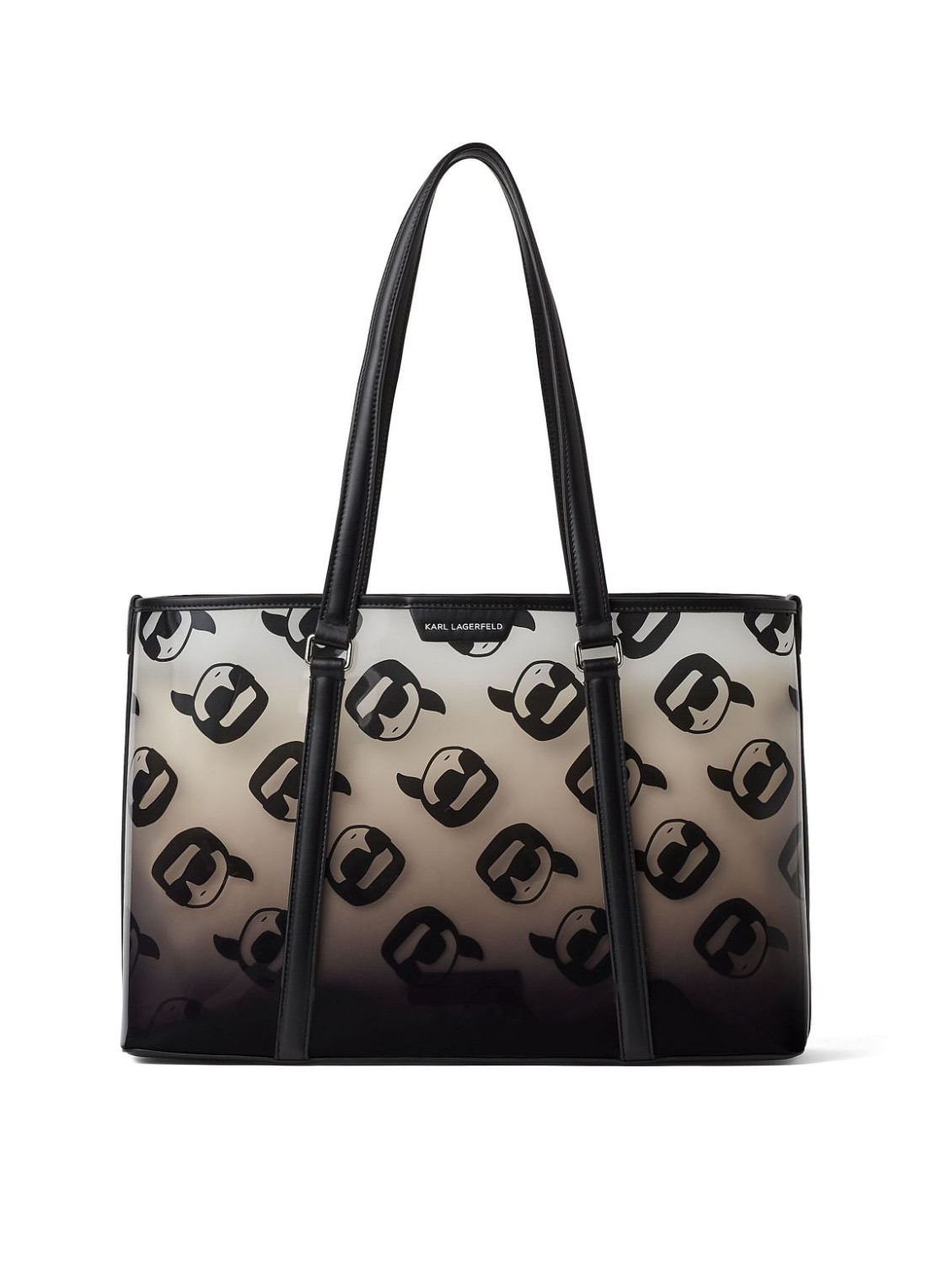 Handbag karl lagerfeld handbag womank/ikonik 2.0 beach tpu tote - 241w3961 426 talla negro
 