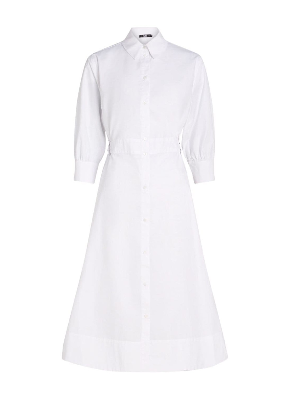 Vestido karl lagerfeld dress womanshirt dress - 241w1300 100 talla 42
 