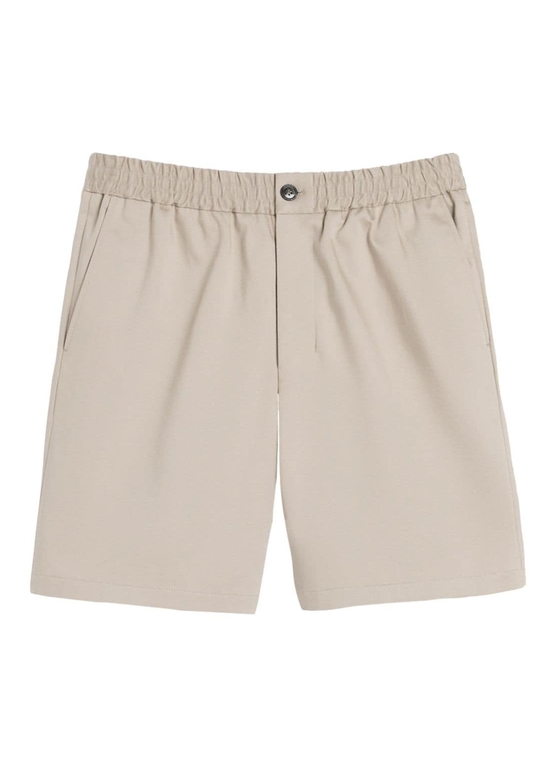 Pantalon corto ami short pant manelasticated waist shorts - hso303co0009 271 talla beige
 