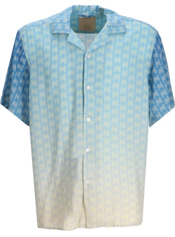 oas camiseria hombre polar sky viscose shirt - 700530 polar sky