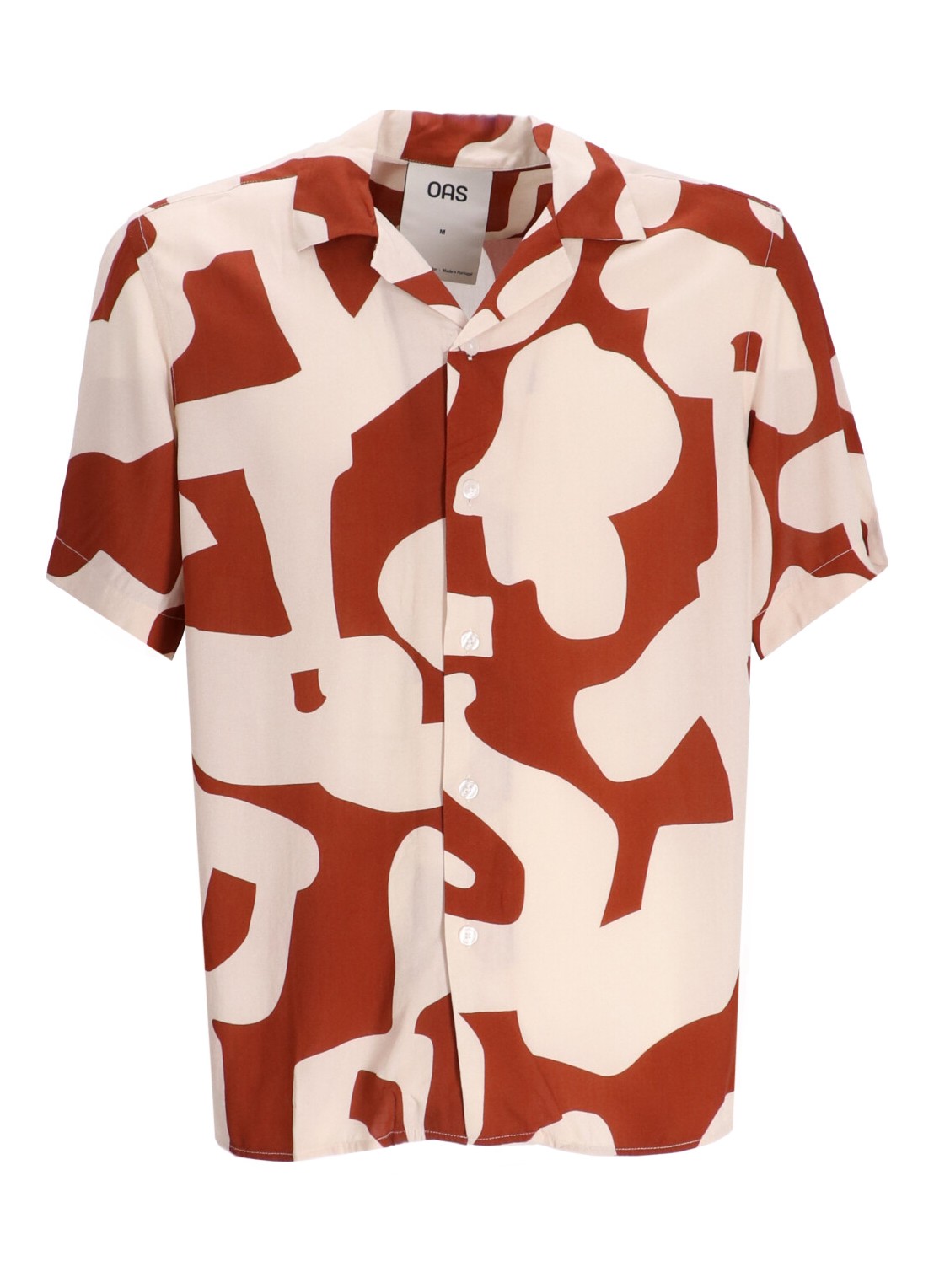 Camiseria oas shirt manrusset puzzlotec viscose shirt - 700546 russet puzzlotec talla S
 