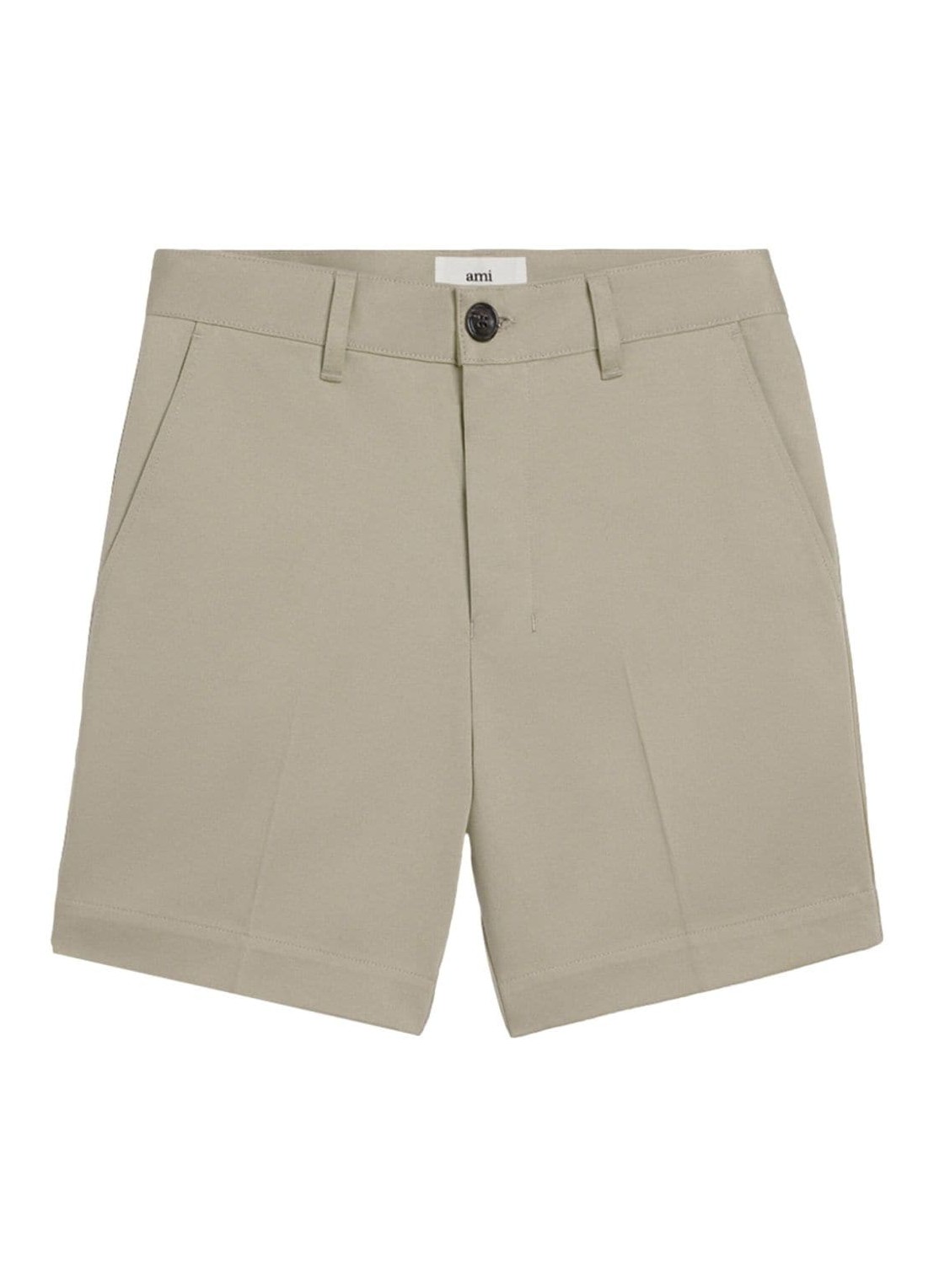 Pantalon corto ami short pant manchino shorts - hso004co0009 317 talla verde
 