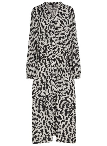 animal print kimono