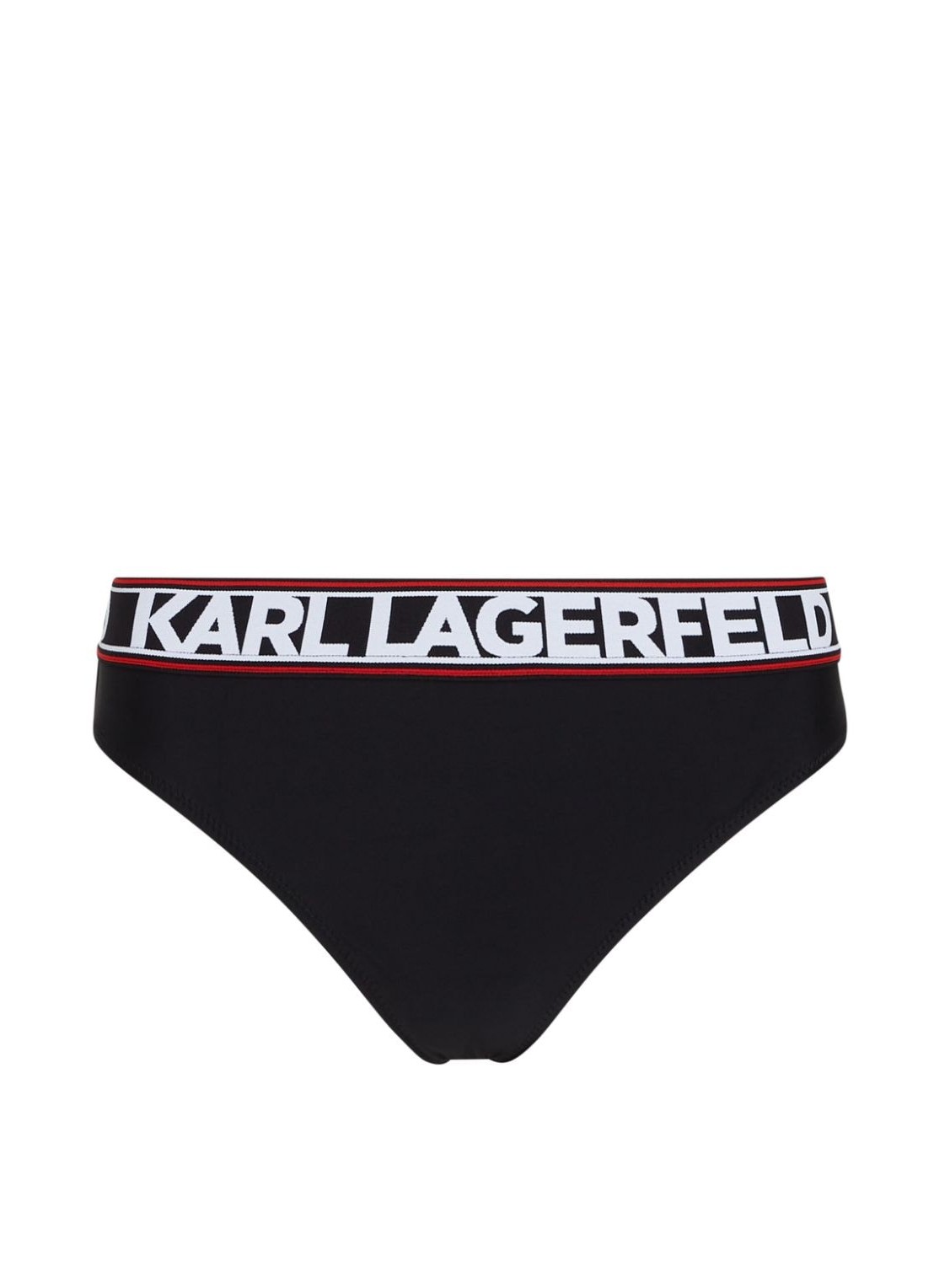 Bikini braga karl lagerfeld bikini panties womanelongated logo bikini bottoms - 240w2222 999 talla L