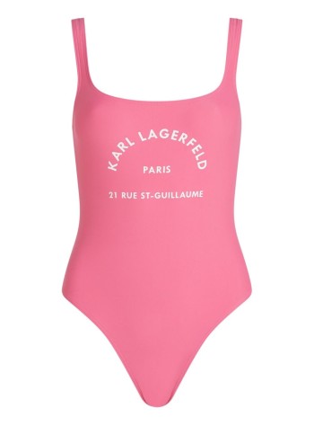 karl lagerfeld bañador mujer rsg logo swimsuit - 240w2274 575