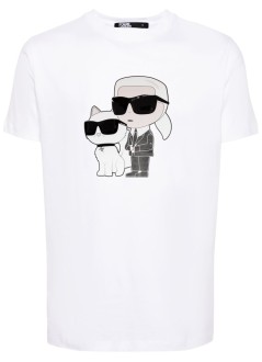 karl lagerfeld camiseta hombre t-shirt crewneck - 755061542241 10
