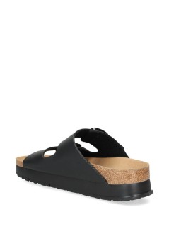 birkenstock planas mujer arizona platform flex bf black veg - 1027395 black