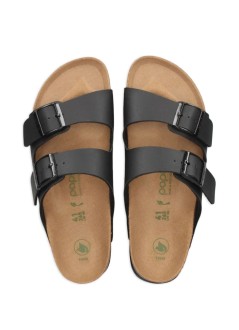 birkenstock planas mujer arizona platform flex bf black veg - 1027395 black