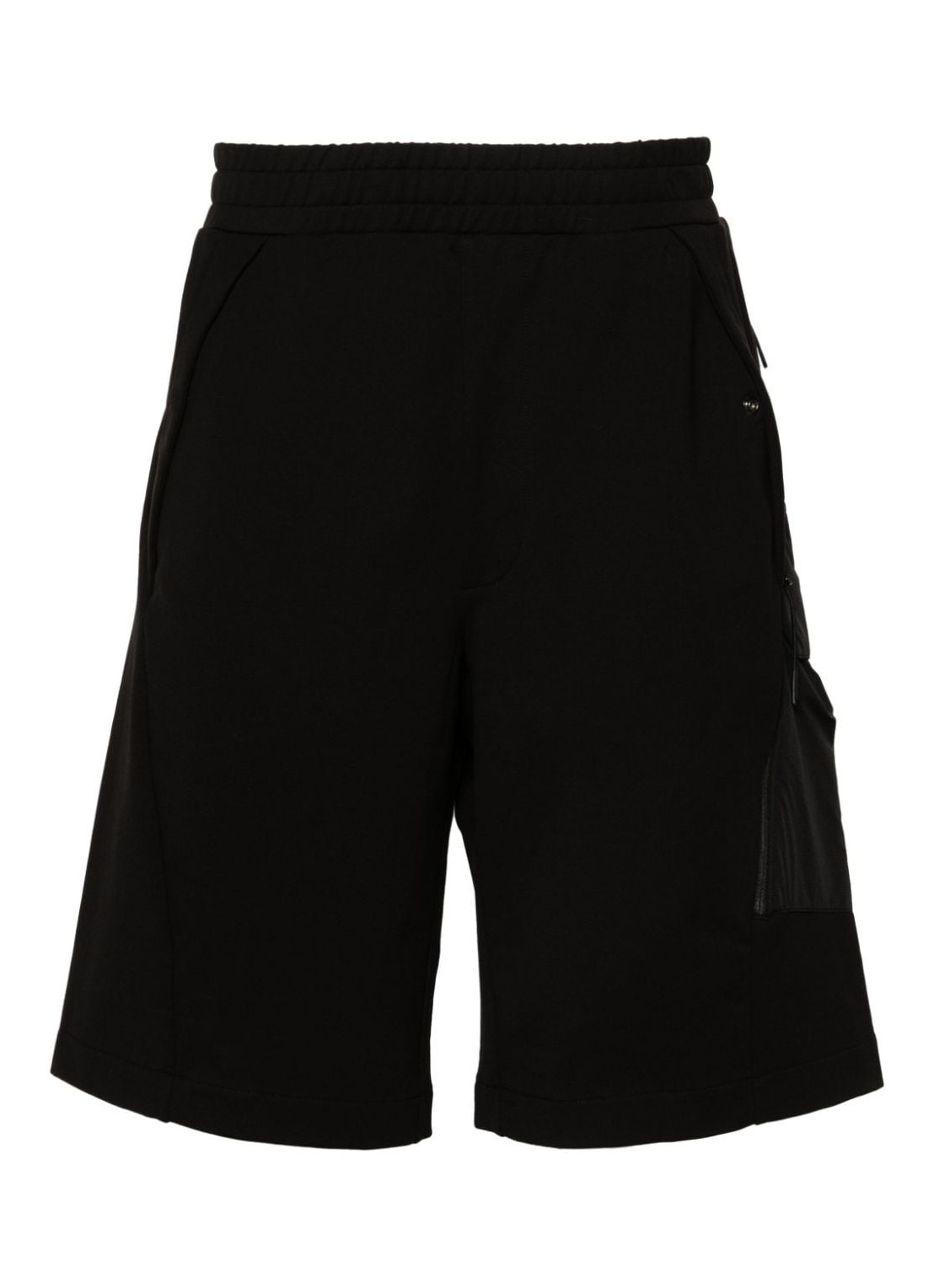 Pantalon corto c.p.company short pant manmetropolis series stretch fleece mixed cargo shorts - 16cls