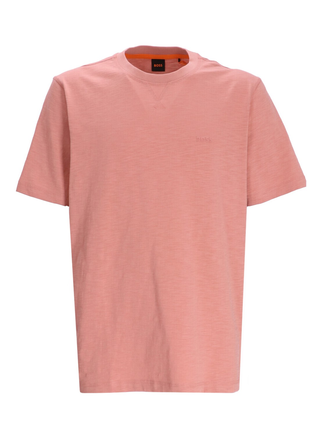 Camiseta boss t-shirt mante_slub - 50511158 695 talla rosa
 