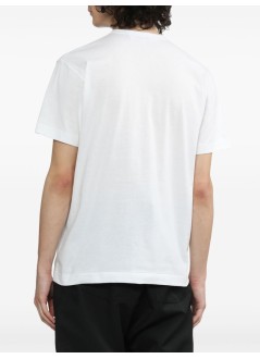 comme des garcons camiseta hombre play t-shirt - axt034051 white