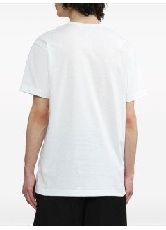 comme des garcons camiseta hombre many heart short sleeve t-shirt - axt338051 white