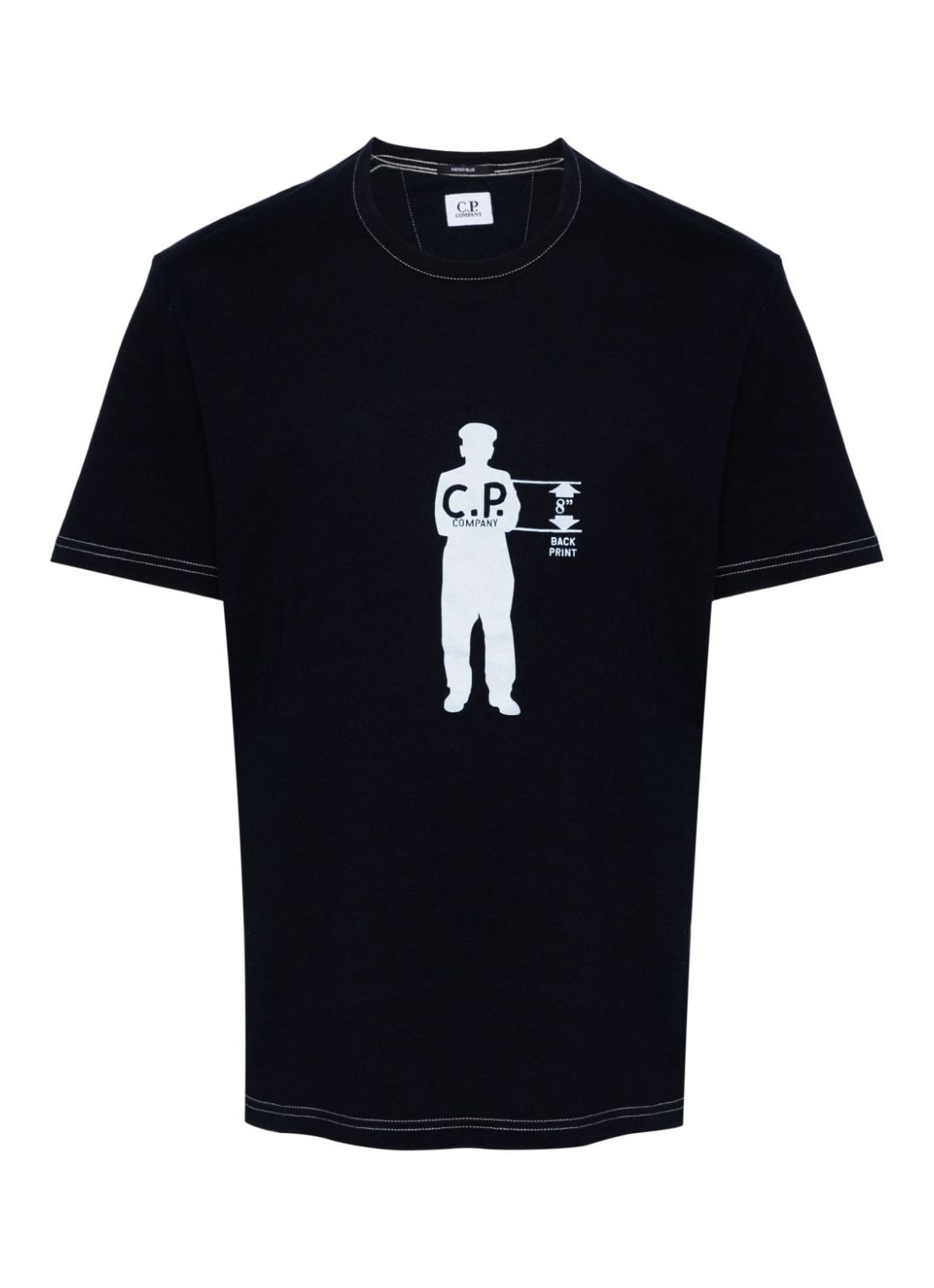 Camiseta c.p.company t-shirt manindigo jersey t-shirt - 16cmts171a110056w d08 talla gris
 