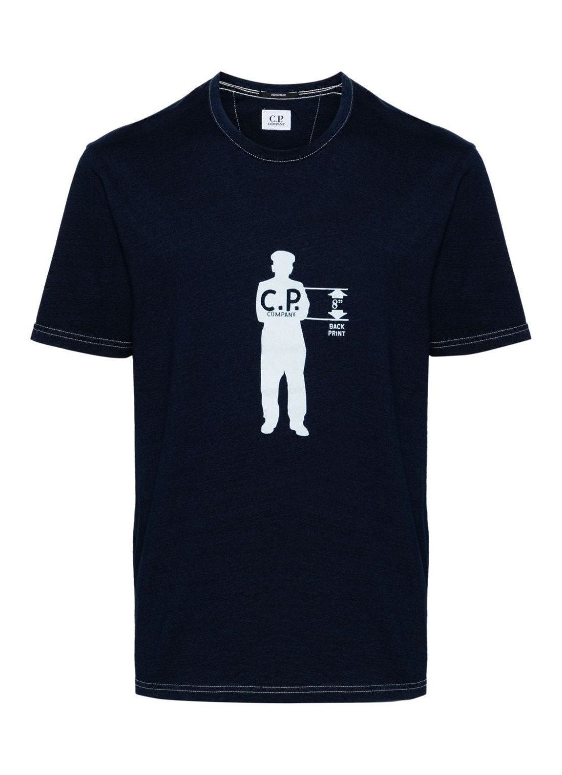 Camiseta c.p.company t-shirt manindigo jersey t-shirt - 16cmts171a110056w d11 talla M
 
