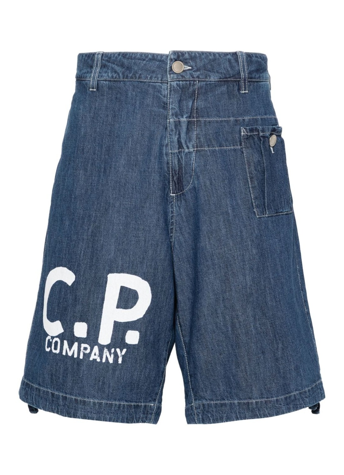 Pantalon corto c.p.company short pant manblu utility shorts - 16cmbe136a006524w d11 talla Azul
 