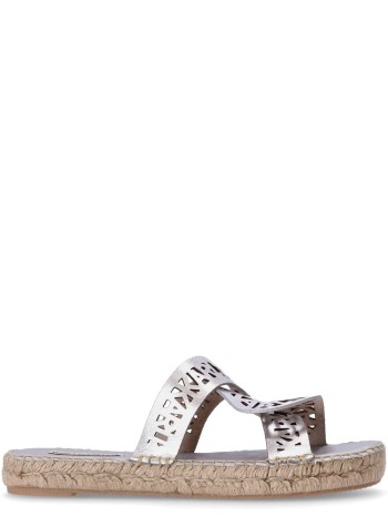karl lagerfeld planas mujer souk interlok loop slide - kl81429 1sl