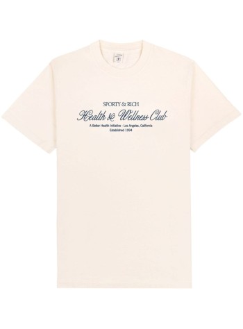 H&W Club T-Shirt Cream/Navy