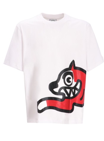 icecream t-shirt manjumbo running dog t-shirt - ic24235 white
