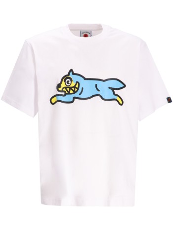 icecream t-shirt manrunning dog t-shirt - ic24236 white