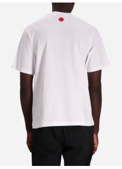 icecream t-shirt manrunning dog t-shirt - ic24236 white