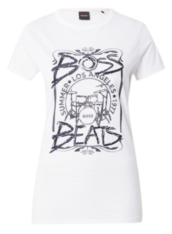 boss top womanc_elogo_print4 - 50512014 100