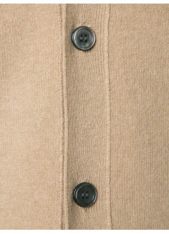 comme des garcons punto hombre play cardigan - axn024051 beige