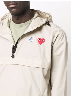 comme des garcons outerwear hombre unisex jacket - azj502051 beige