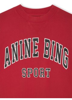 anine bing sudadera mujer jaci sweatshirt anine bing - a085296610 red