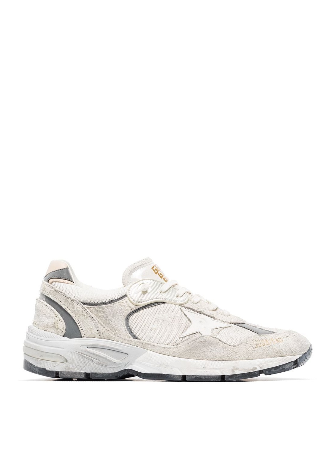RUNNING DAD NET AND SUEDE UPPER LEATHER STAR AND HEEL SUEDE