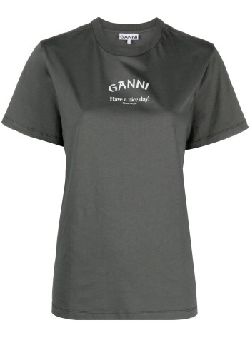 Basic Jersey Ganni Relaxed T-shirt