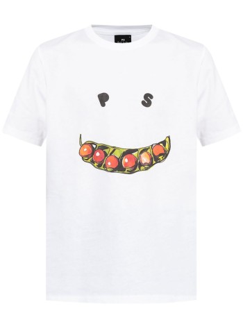 MENS REG FIT T SHIRT HAPPY PEAS