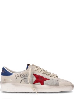 golden goose sneaker manstardan nylon and leather upper suede star leather heel - gmf00333f006177 10317