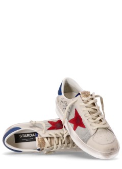golden goose sneaker manstardan nylon and leather upper suede star leather heel - gmf00333f006177 10317
