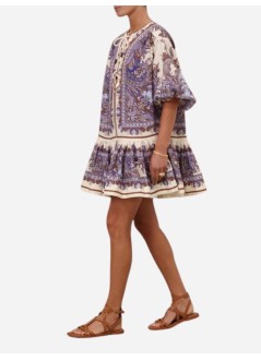 zimmermann dress womanottie eyelet mini dress - 1293dss242 ppsly