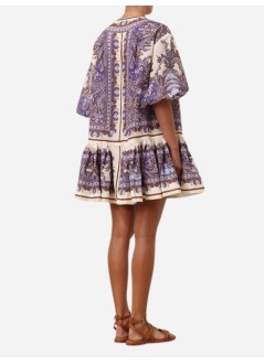zimmermann dress womanottie eyelet mini dress - 1293dss242 ppsly