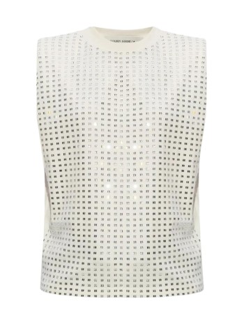 golden goose top womanjourney w's sleeveless padded - gwp01449p001629 11947